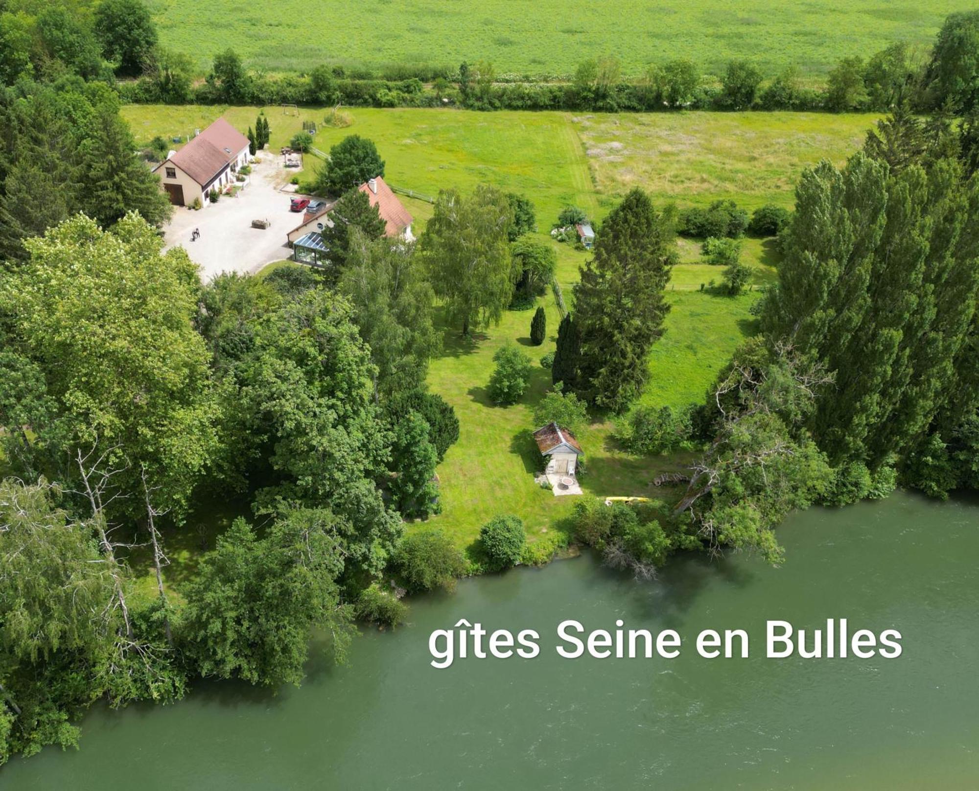 Вилла Seine En Bulles Бар-сюр-Сен Экстерьер фото
